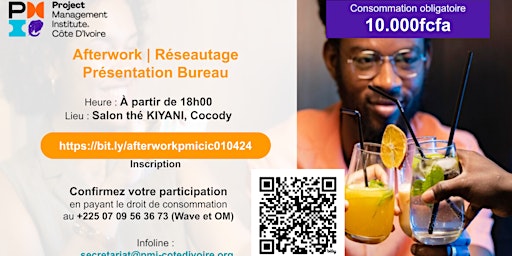 Imagem principal de AfterWork PMI Côte d'Ivoire #010424