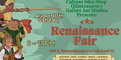 Renaissance Fair in Lakeland primary image