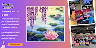 Primaire afbeelding van St Pete Paint and Sip – Waterlilies and Willows