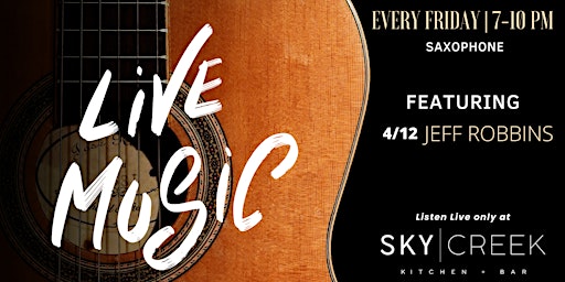 Primaire afbeelding van Live Music at Sky Creek Kitchen + Bar