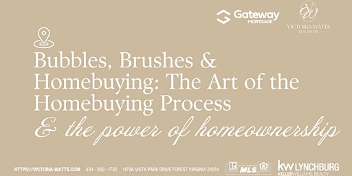 Hauptbild für Bubbles, Brushes & Boards: The Art of the Homebuying Process