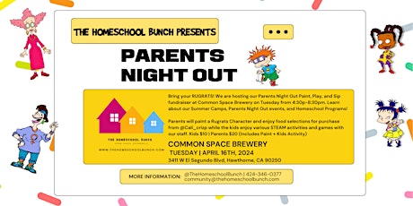 The Homeschool Bunch Presents: Parents Night Out Info Session