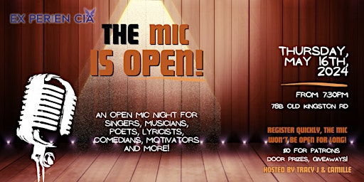 Imagen principal de The Mic Is Open