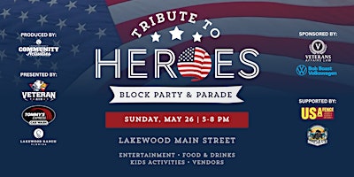 Image principale de Sponsors+ Vendors - 2024 LWR Tribute to Heroes Parade