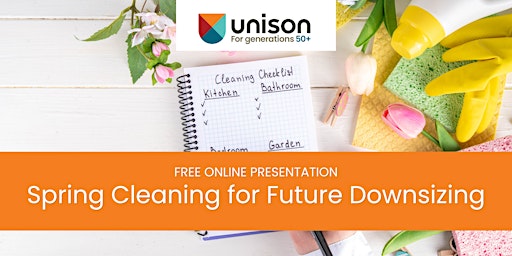 Primaire afbeelding van Spring Cleaning for Future Downsizing (Online Presentation)