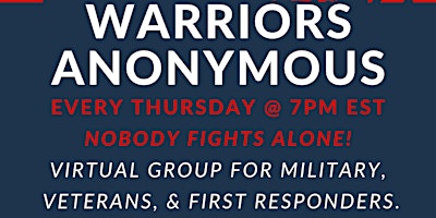 Hauptbild für Cohen Warriors Anonymous Support Group - Hybrid ( Virtual or In-Person)