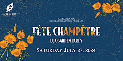 Primaire afbeelding van BCRP Presents Fête Champêtre: A Lux Garden Party