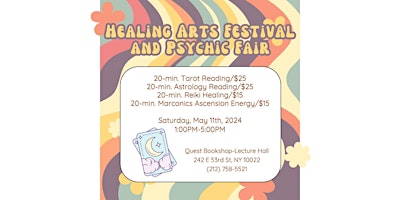 Imagem principal de Healing Arts Festival and Psychic Fair