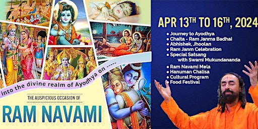 Hauptbild für Ram Navami Celebrations at the Radha Krishna Temple of Dallas