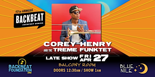 Immagine principale di Corey Henry & the Treme Funktet 