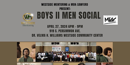 Imagem principal do evento BOYS II MEN SOCIAL