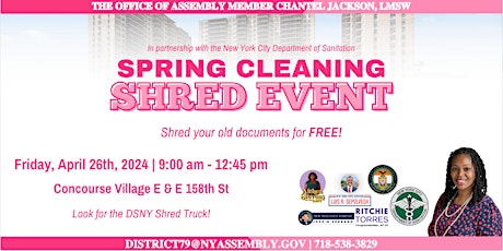Spring Cleaning Shred Event