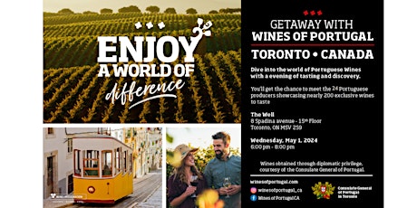 Getaway with Wines of Portugal