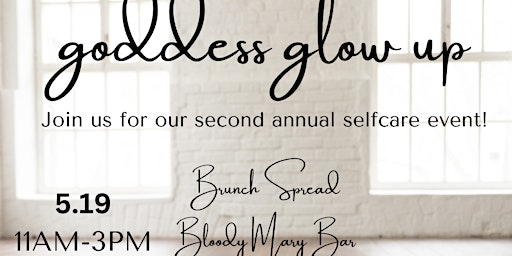 Primaire afbeelding van Goddess Glow Up Event @ St Annes Club House