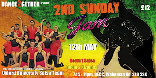 Dance2Gether 2nd Sunday Jam primary image