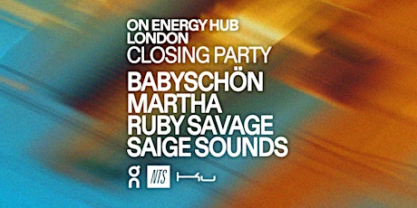 On Energy Hub x Knees Up Closing Party