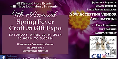4th Annual Spring Fever Craft & Gift Expo