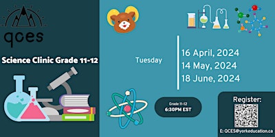 Science Clinic Grade 11-12  primärbild