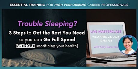 3 Steps to Better SLEEP & Greater PRODUCTIVITY
