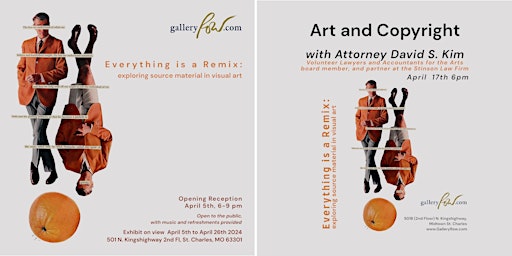 Imagem principal do evento Art and Copyright with Attny David S. Kim