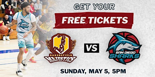 San Diego Sharks vs. Bakersfield Majestics - May 5, 2024  primärbild