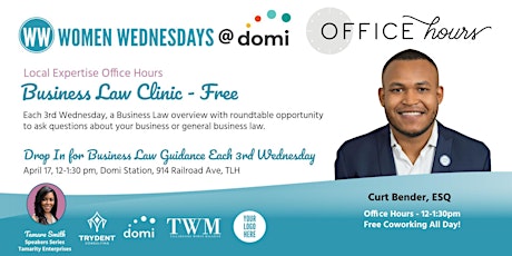 Business Law Clinic - WW Local Expertise Office Hours - Drop In!