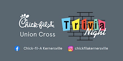 Chick-fil-A Union Cross Trivia Night primary image