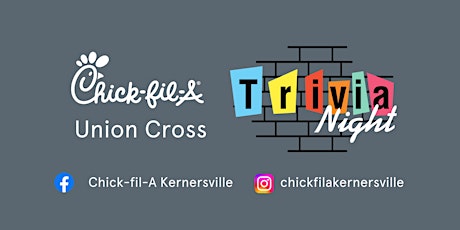 Chick-fil-A Union Cross Trivia Night