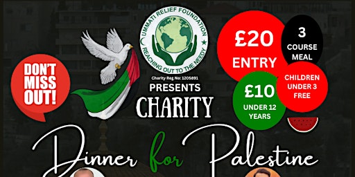 Immagine principale di Charity Dinner For Palestine 