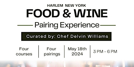 Harlem Food & Wine Pairing experience