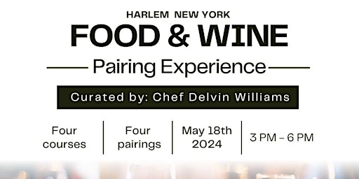 Imagem principal do evento Harlem Food & Wine Pairing experience