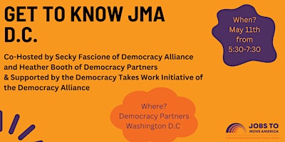 Get to Know JMA D.C. primary image