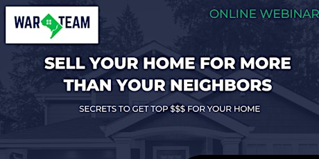 Sell your home for more than your neighbors