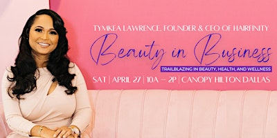 Imagem principal do evento Talks with the CEO - Tymeka Lawrence | Beauty in Business