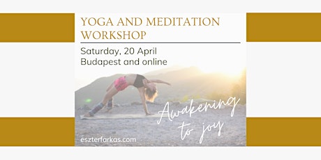 Awakening to Joy: a meditation and yoga workshop