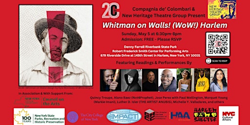 Hauptbild für Whitman on Walls! Harlem