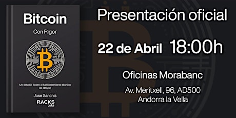 Presentación del libro Bitcoin con Rigor