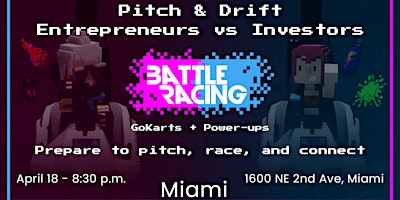 Imagem principal do evento Pitch & Drift: Entrepreneurs vs Investors