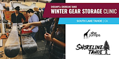 SheJumps x Shoreline Tahoe |  Gear Storage Clinic | South Lake Tahoe | CA primary image