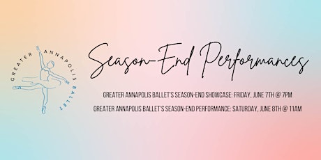 Greater Annapolis Ballet's Season-End Performances