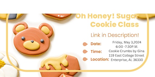 Oh Honey!  Cookie Class primary image