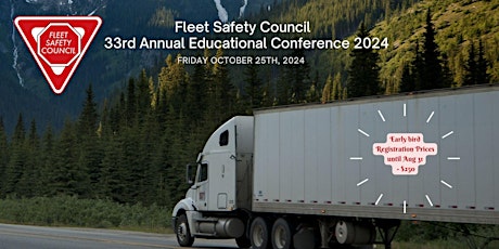 33rd Annual Fleet Safety Council Annual Conference
