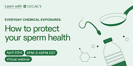 Everyday chemical exposures: How to protect your sperm health