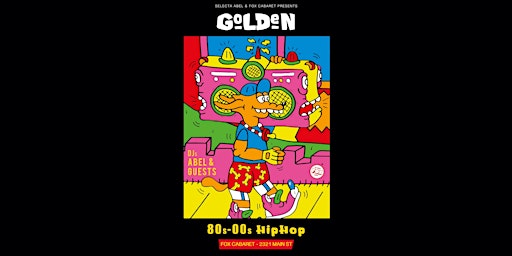 Imagem principal do evento GOLDEN: 80s/90s/00s Hip Hop Dance Party