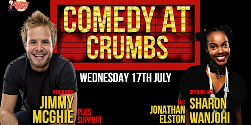 Imagem principal do evento July's Comedy at Crumbs