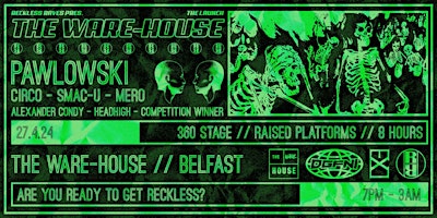 Immagine principale di RECKLESS RAVES: THE WARE-HOUSE LAUNCH 