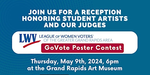 Image principale de GoVote Poster Contest Reception at GRAM