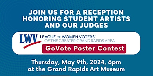 Imagem principal do evento GoVote Poster Contest Reception at GRAM