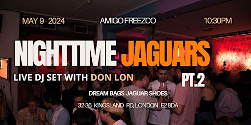 Imagem principal do evento Nighttime Jaguars Part 2