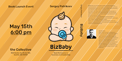 Book Launch Party : BizBaby - Real life lessons on business & leadership primary image